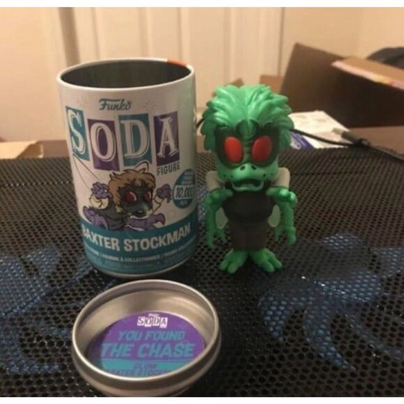 CHASE Baxter Stockman Opened Mint Funko Soda TMNT Teenage Mutant Ninja Turtles